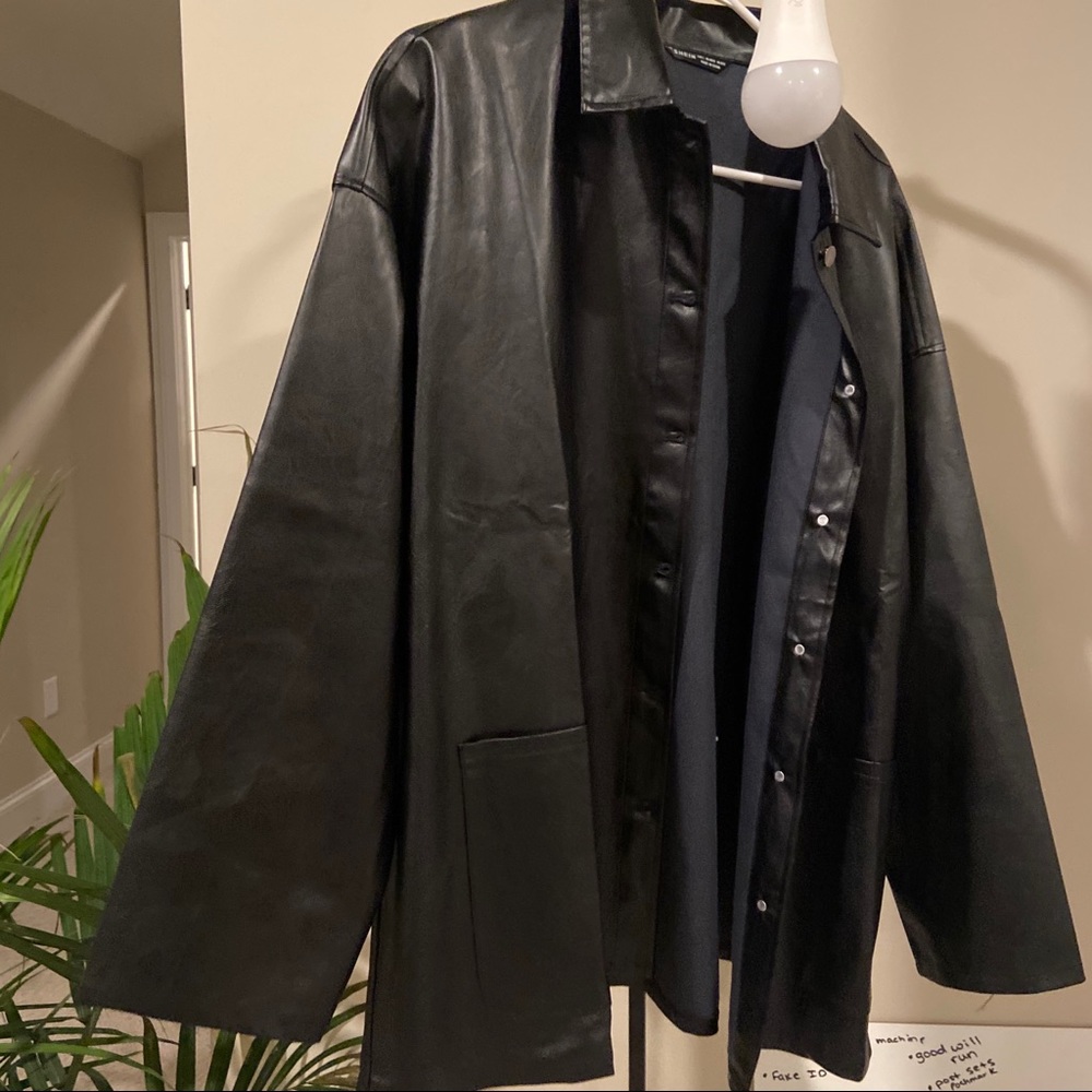 Leather jacket